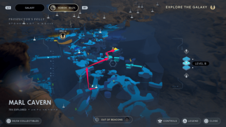 Force Tear Marl Cavern Map