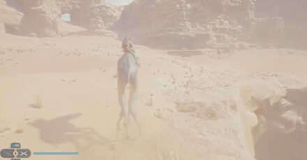 Spamel Through Desert Ridge Force Tear - Star Wars Jedi Survivor