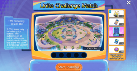 Pokemon UNITE - Unite Challenge Match Preview