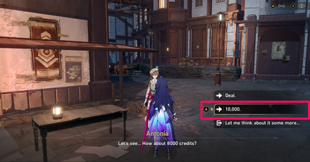 Honkai Star Rail - Sell to Antonia