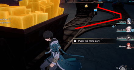 Honkai Star Rail - Mine Cart Test 2 Solution Step 5