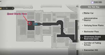 Honkai Star Rail - Vessel of Mediocrity (Part 2) - Quest Location