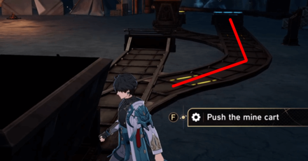 Honkai Star Rail - Mine Cart Test 2 Solution Step 9