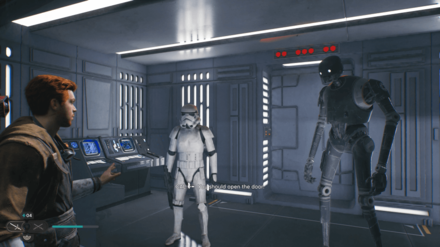 Jedi Survivor - Nothing to See Here or Inspection Dialogue