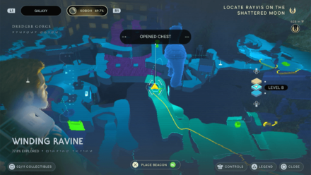 Jedi Survivor - Hunter Map Location