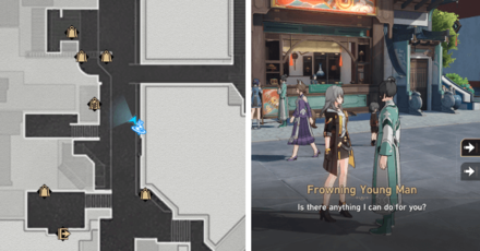 Honkai Star Rail - Frowning Young Man