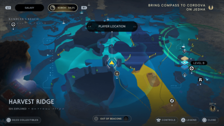 Fallen Order - Hunter Map Image