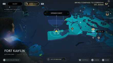 Fallen Order - Mountaineer Map Image