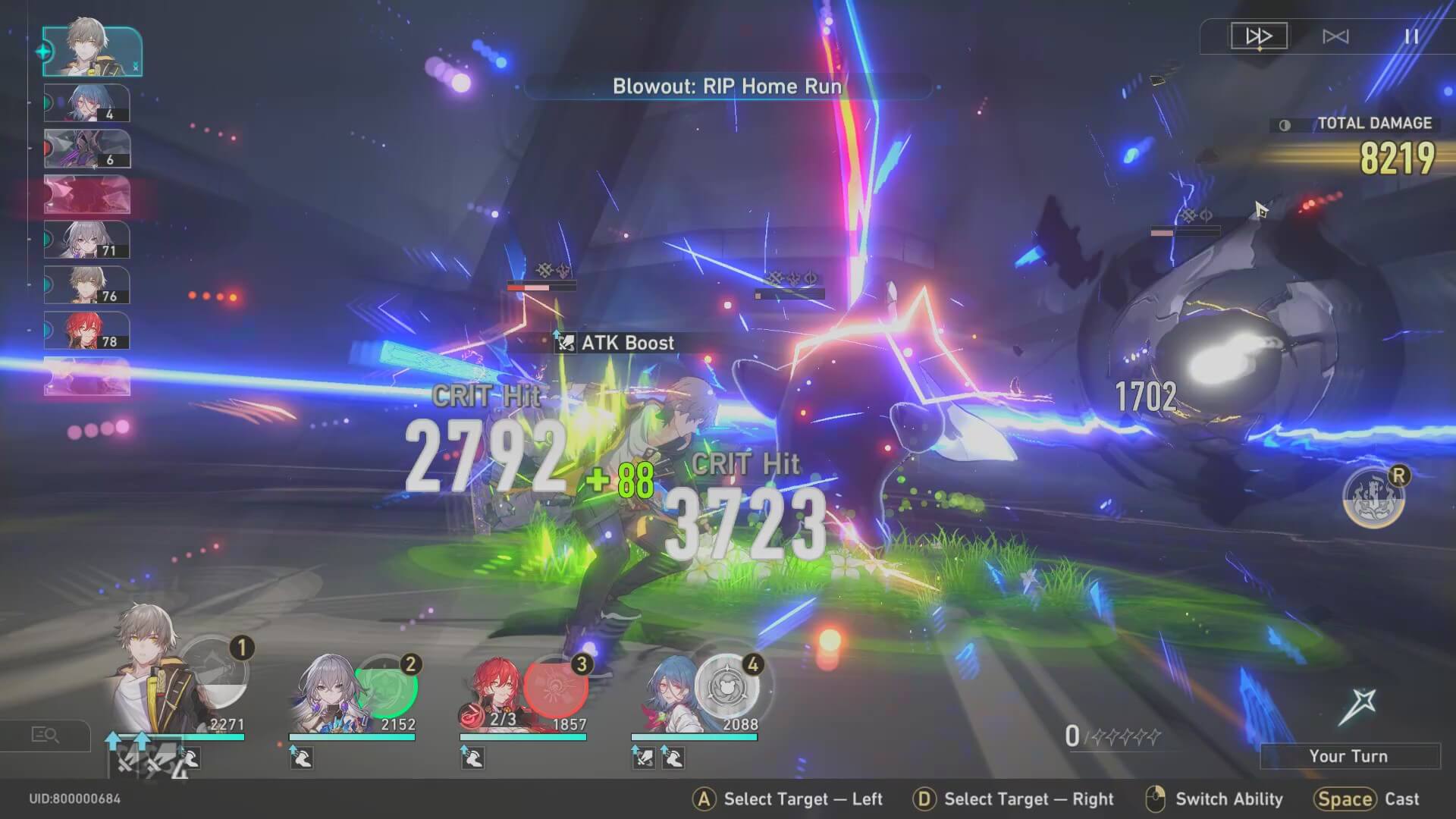 Honkai Star Rail - Focus Attack on Trotter of Abundance