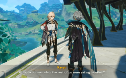 Genshin - Alhaitham and Kaveh Interaction Unlocked 1