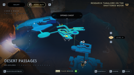 Jedi Survivor - Scrapyard Map Location