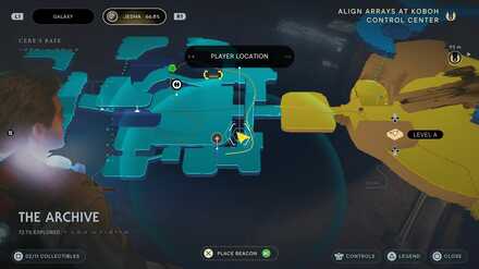 Jedi Survivor - Scrapyard Map Location