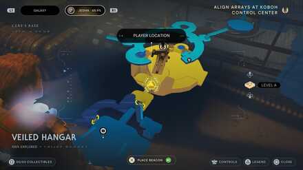 Jedi Survivor - Cere Junda Map Location