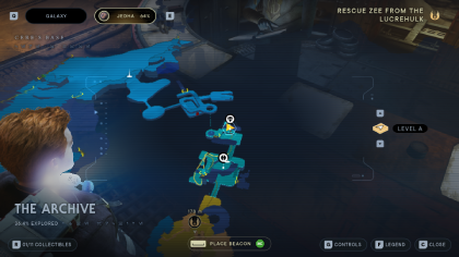 Jedi Survivor - Temperance Map Location