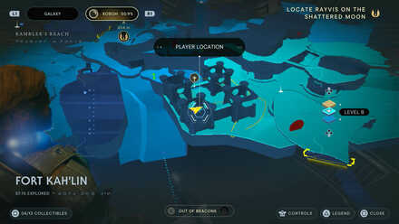 Fallen Order - Skill Point Map Image