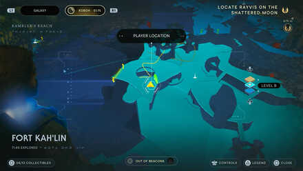 Fallen Order - Priorite Shard Map Image