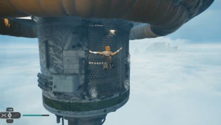 Jedi Survivor Ascension Cable Balloons Cross Using the Balloons