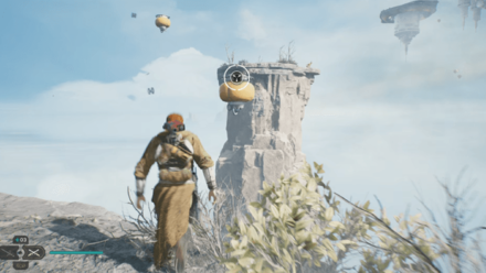 Jedi Survivor Summit Ridge -  Pick Up the Ascension Balloon