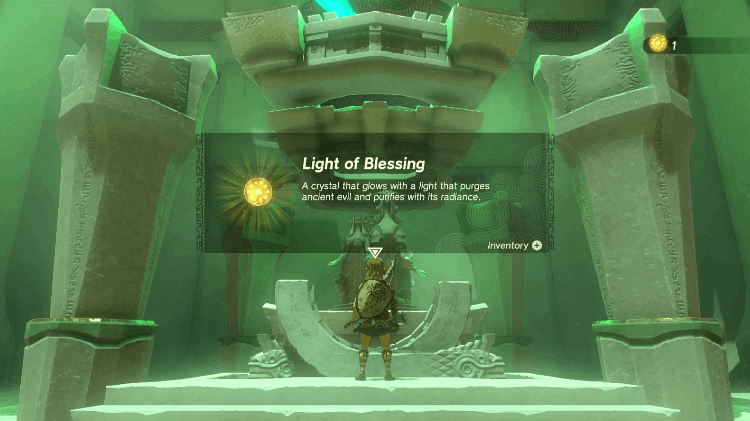 Zelda TotK - Light of Blessing