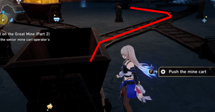 Honkai Star Rail - Mine Cart Test 5 Solution Step 3