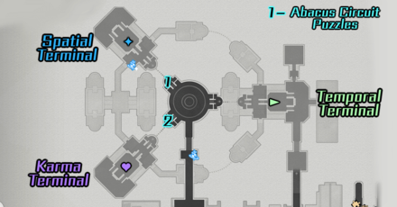 Honkai Star Rail - Omniscient Inquiry of Arcana Puzzle Map