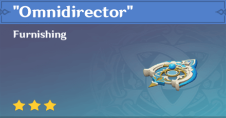 Genshin Impact - How to Get Omnidirector Furnishing