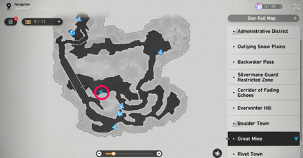 Honkai Star Rail - Treasure Map Marked Location