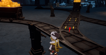 Honkai Star Rail - Mine Cart Test 8 Solution Step 1