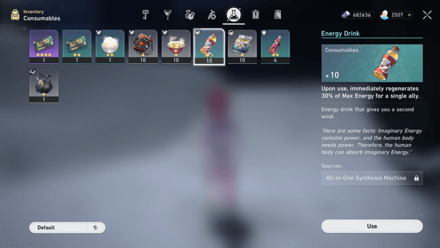 Honkai Star Rail - Bring and Use Consumables