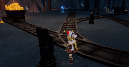 Honkai Star Rail - Mine Cart Test 9 Solution Step 1