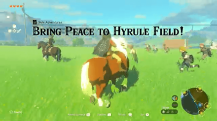 TOTK Bring Peace To Hyrule Field