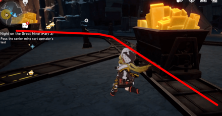 Honkai Star Rail - Mine Cart Test 9 Solution Step 19
