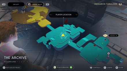 Northern Desert Ruins Map