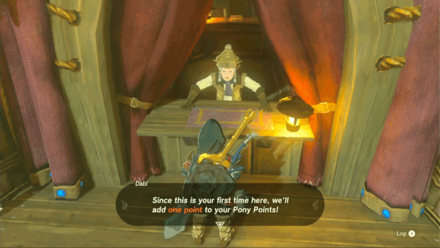 Zelda TotK - First time at stable