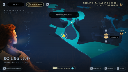 Fallen Order - Crimson Jelly Spire Map Image