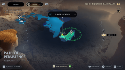 Ruins in the Northern Desert Map Location