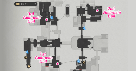 Honkai Star Rail - Ambrosia Coil Luminflux Pyxis Puzzle Locations