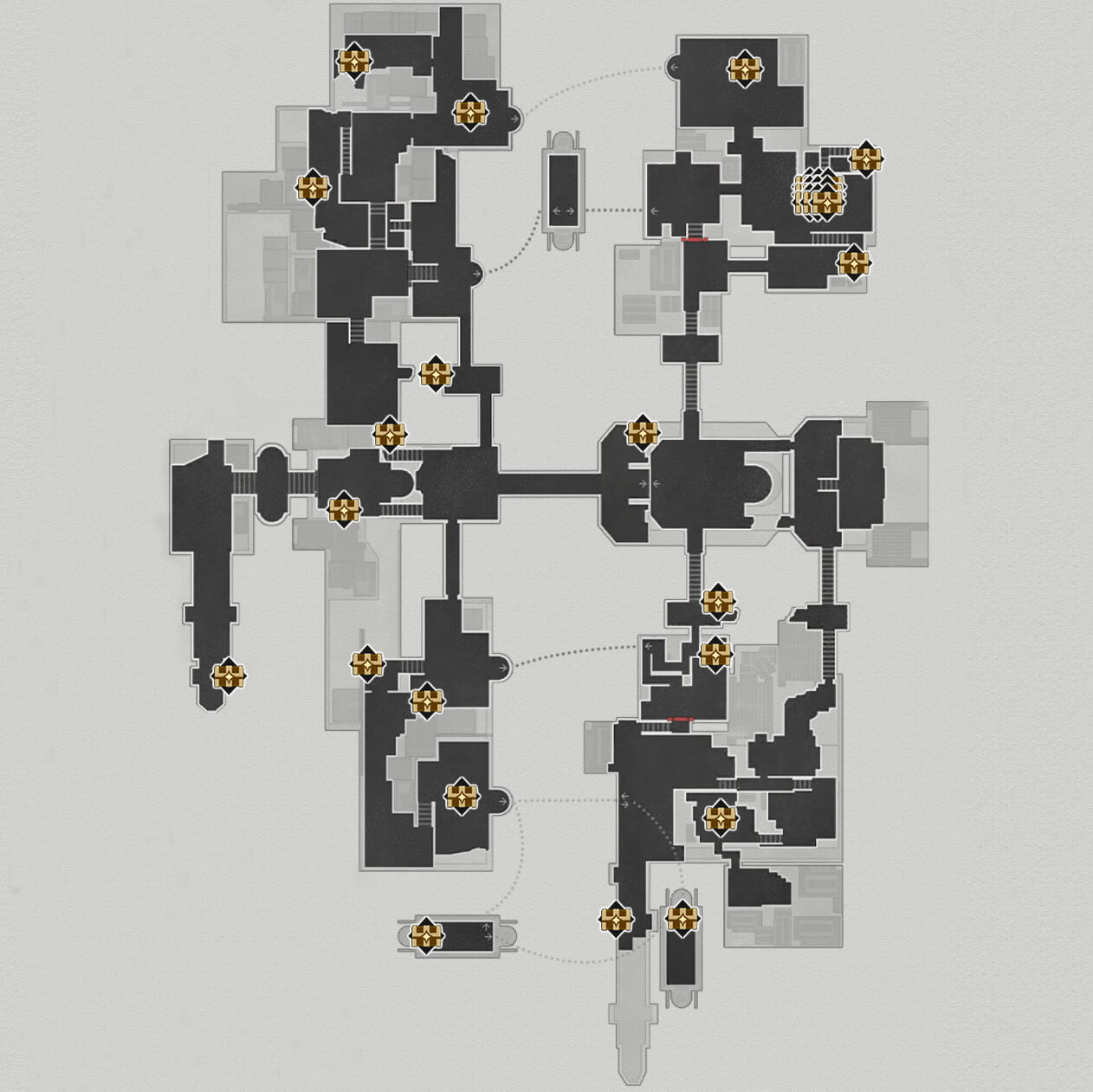 Exalting Sanctum Map - Honkai: Star Rail Interactive Map