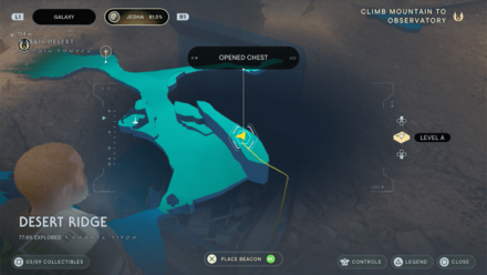 Jedi Survivor - Temperance Map Location