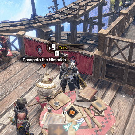 Monster Hunter Rise (MH Rise) - Pasapato the Historian Location