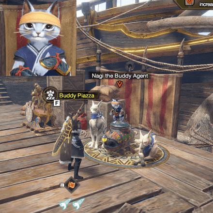 Monster Hunter Rise (MH Rise) - Nagi the Buddy Agent Location
