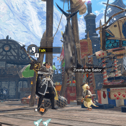 Monster Hunter Rise (MH Rise) - Ziretta the Sailor Location