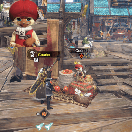 Monster Hunter Rise (MH Rise) - Courier Location
