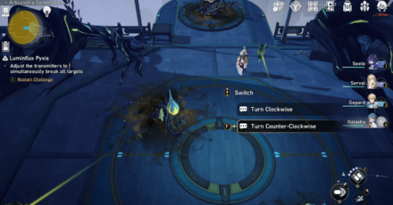 Honkai Star Rail - How to Solve the Luminflux Pyxis Puzzle 1 Step 2