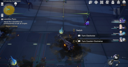 Honkai Star Rail - How to Solve the Luminflux Pyxis Puzzle 2 Step 2