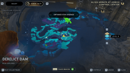 Fallen Order - Stim Upgrade Map Image