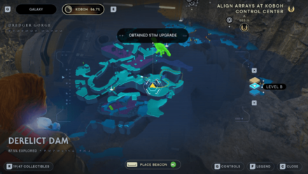 Fallen Order - Skill Point Map Image