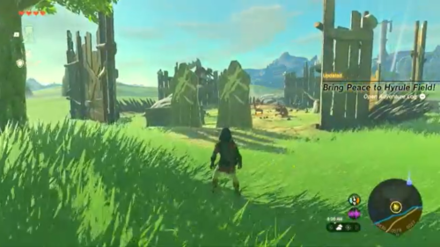 Zelda Tears of the Kingdom TOTK Bring Peace To Hyrule Field Stronghold.