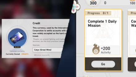 Honkai Star Rail - Daily Mission Rewards