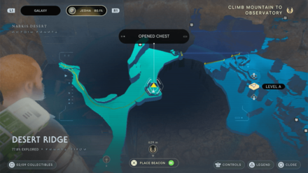 Jedi Survivor - Kaminoan Map Location